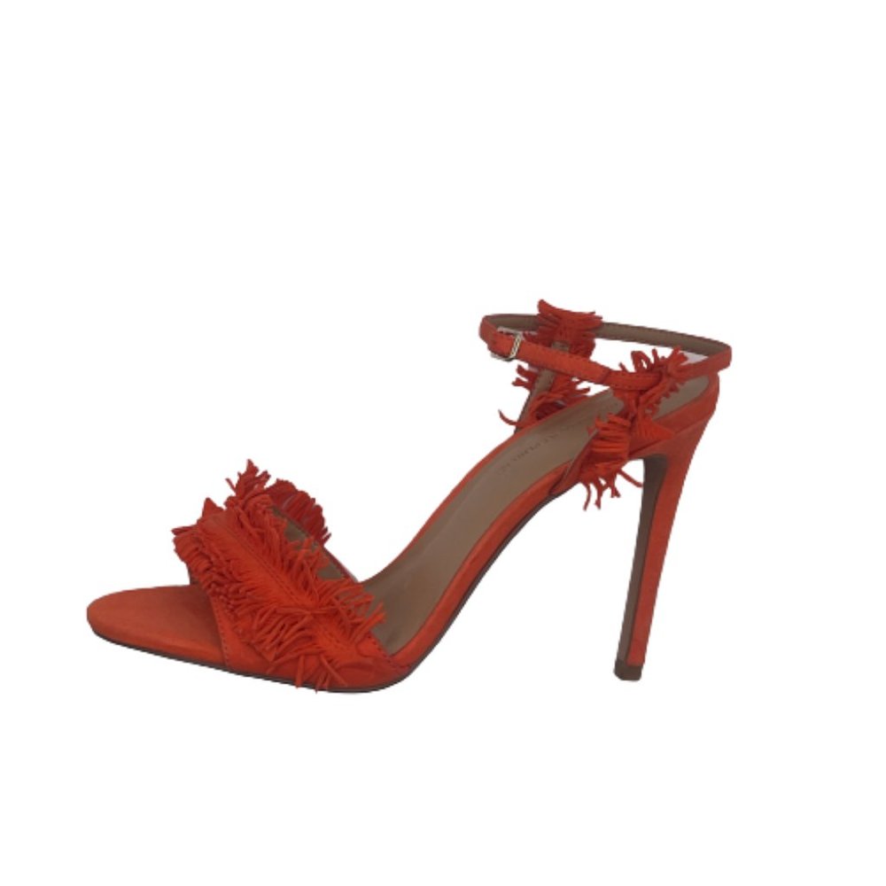 Banana Republic Strappy Heels Stilettos Sandals Orange 8.5 M - Picture 1 of 8